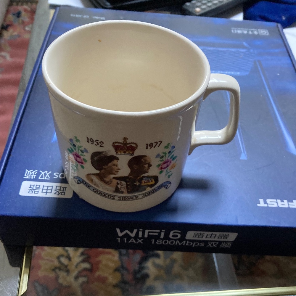 Queen Elizabeth Silver Jubilee 1952 - 1977 Celebration Cup ( set of 2)  $16 each